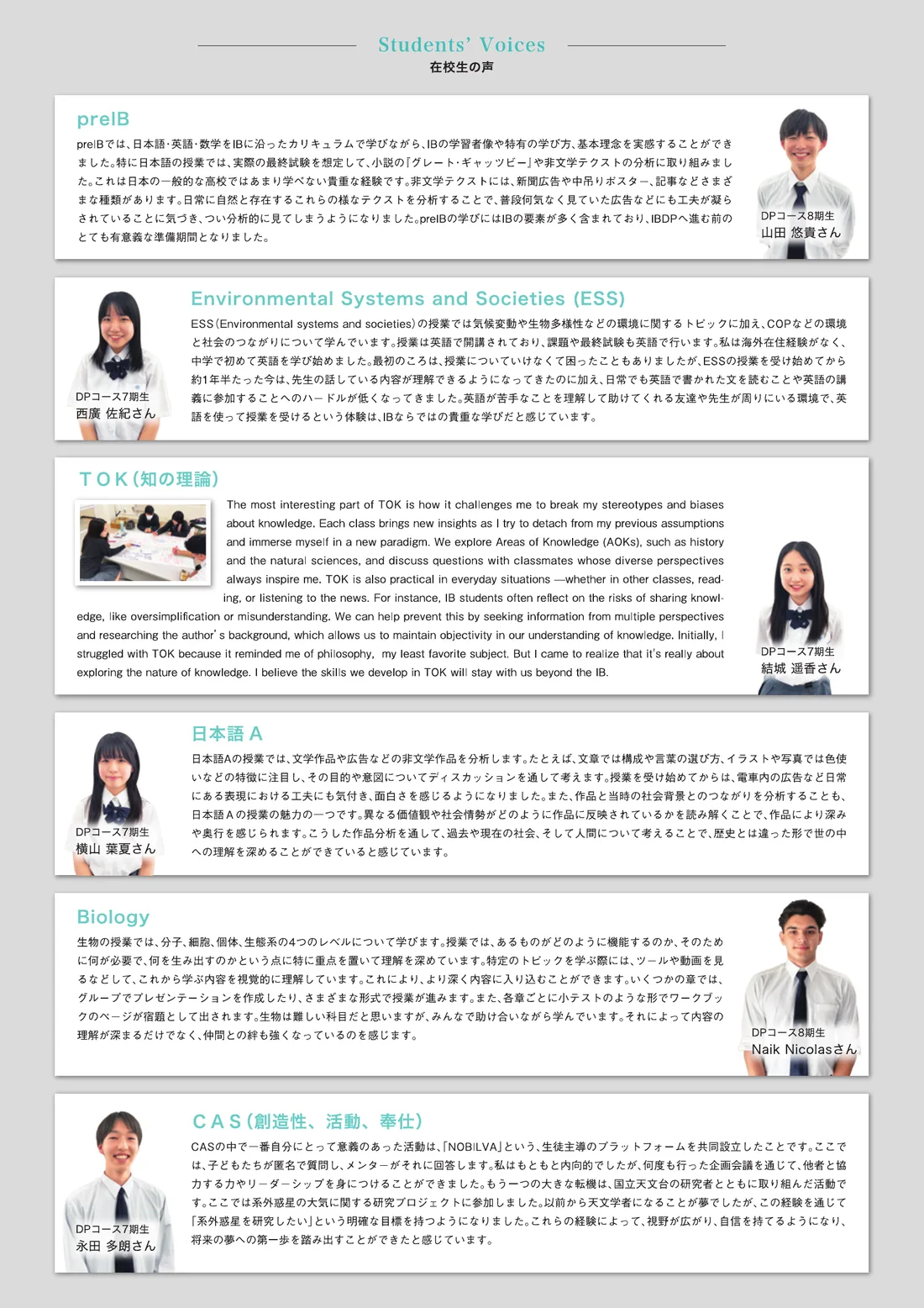 IB 코스 리플릿 3쪽
